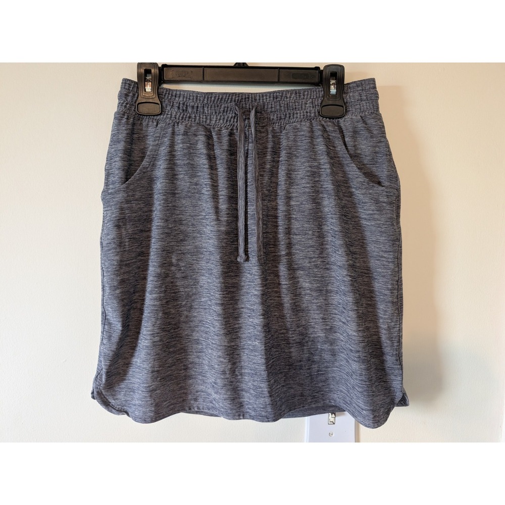 Duluth Trading Skort Sz Small Gray Active Outdoor Stretch Performan Athleisure